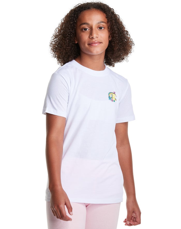 Champion Classic Paradise T-Shirt Jongens - Wit - Belgie 2418IAWMV